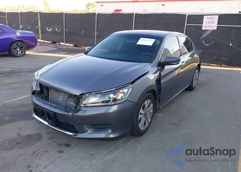 2014 Honda Accord Lx из США, поврежденный, VIN 1HGCR2F35EA305562